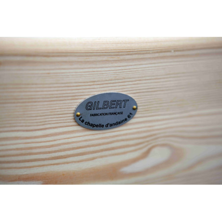 Jardinière pour cultiver à hauteur en iroko massif