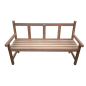 Banc en Iroko