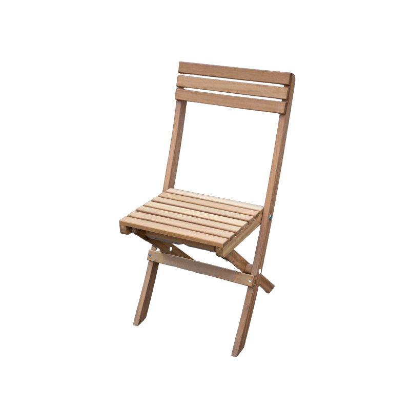 Chaise pliante en iroko Chaise pliante en iroko