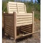 Composteur en bois massif Composteur en bois massif