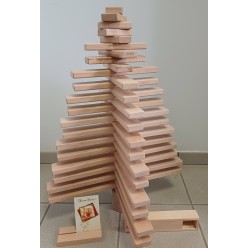 SAPIN EN HETRE MASSIF DE DECORATION