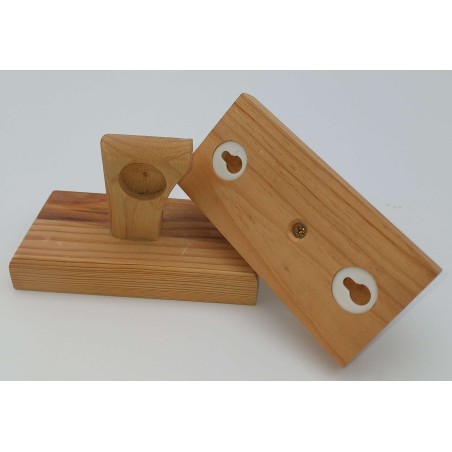 PORTE-MANTEAU UNE TETE EN PIN