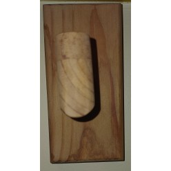 PORTE-MANTEAU UNE TETE EN PIN