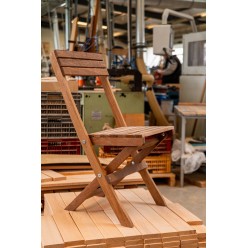 Chaise pliante extérieure