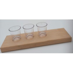 Planche de présentation pour verrines, apéro ou café gourmand