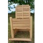 Composteur en bois massif