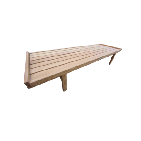 Bain de soleil en iroko