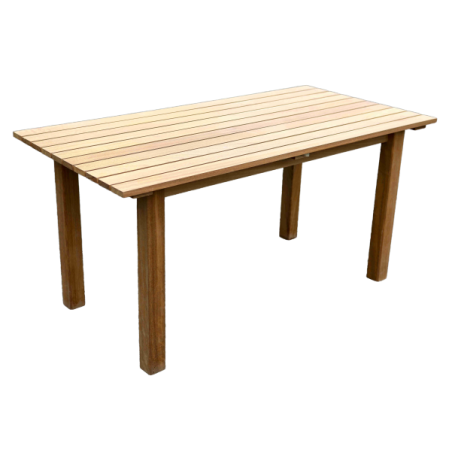 Table de jardin en iroko massif
