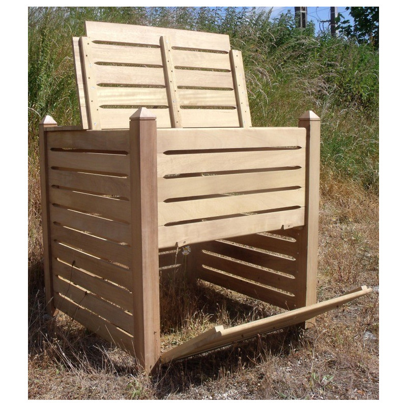 Composteur en bois massif Composteur en bois massif